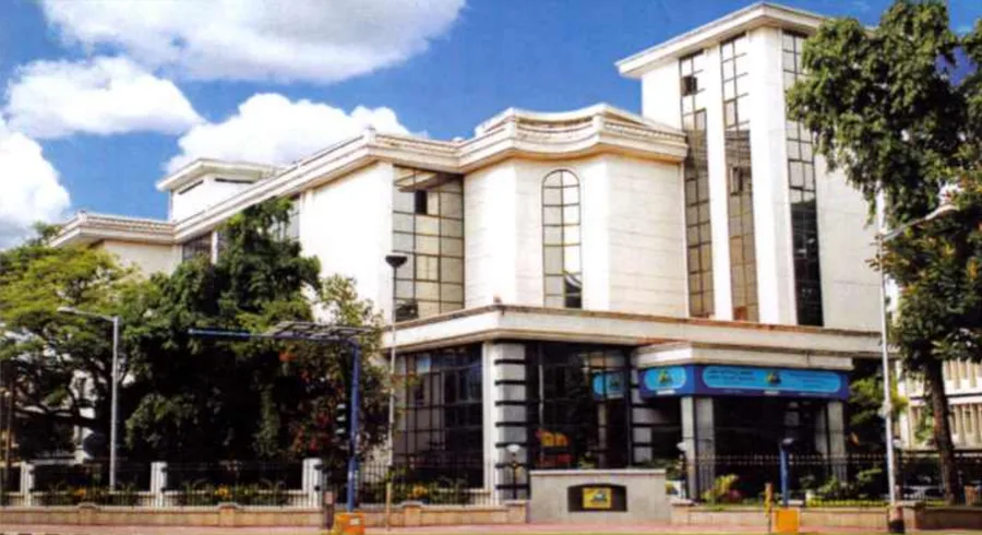 The Karnataka State Co-operative Apex Bank head office, 'Uthunga', Chamarajpet